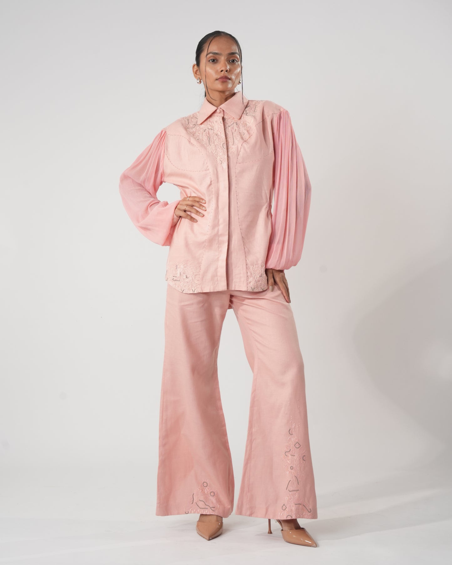 Aranya Hourglass Shirt - Pink