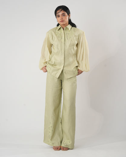 Aranya Hourglass Shirt - Green